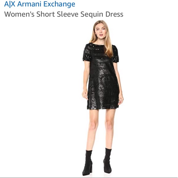 Armani Exchange | Dresses | Armani Exchange Sequin Dress | Poshmark
